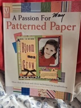Memory Makers 'A Passion For Patterned Paper' Craft Book - White/Cream Cover